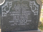 COETZEE Hermanus Albertus Johannes 1902-1961 & Anna Francina 1913-1983