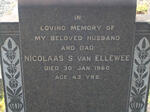 ELLEWEE Nicolaas S., van -1960