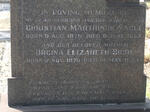 NAGEL Christian Marthinus 1875-1953 & Orgina Elizabeth SIGRI 1876-1954