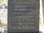 LIEBENBERG Nicolaas Petrus 1875-1953 & Elizabeth Augusta 1895-1968