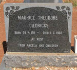 DIEDRICKS Maurice Theodore 1911-1968