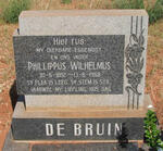 BRUIN Phillippus Wilhelmus, De 1882-1968
