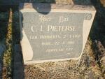 PIETERSE C.I. nee ROBBERTS 1902-1981