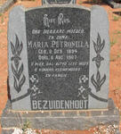 BEZUIDENHOUT Maria Petronella 1894-1967