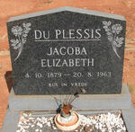 PLESSIS Jacoba Elizabeth, du 1879-1963