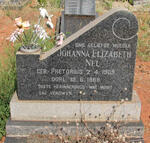NEL Johanna Elizabeth nee PRETORIUS 1909-1969