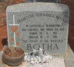 BOTHA Francois Johannes Botha 1913-1991