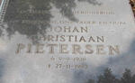 PIETERSEN Johan Christiaan 1938-1993