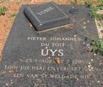 UYS Pieter Johannes du Toit 1902-1986