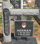 VISSER Herman 1933-2001