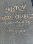 BRISTOW Thomas Charles 1919-1978