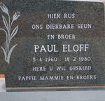 ELOFF Paul 1960-1980
