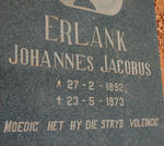 ERLANK Johannes Jacobus 1892-1973