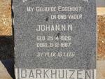 BARKHUIZEN Johan N.W. 1926-1967
