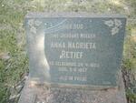 RETIEF Anna Magrieta nee GELDENHUIS 1860-1957