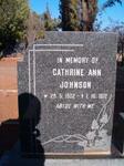 JOHNSON Cathrine Ann 1902-1972