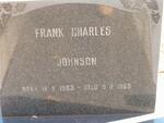 JOHNSON Frank Charles 1903-1969