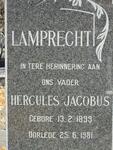 LAMPRECHT Hercules Jacobus 1899-1981