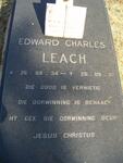 LEACH Edward Charles 1934-1997