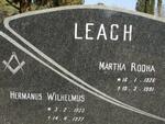 LEACH Hermanus Wilhelmus 1923-1977 & Martha Rodha 1926-1991