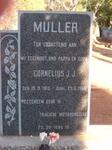 MULLER Cornelius J.J. 1913-1966