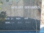OOSTHUIZEN Nicolaas Gerhardus 1919-1989