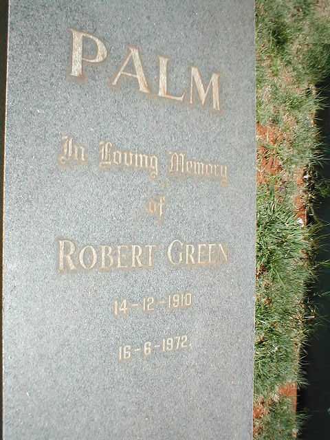 PALM Robert Green 1910-1972