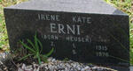 ERNI Irene Kate nee HEUSER 1915-1976
