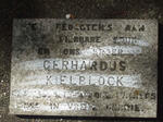 KIELBLOCK Gerhardus ?-1965