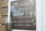 AFRICA Catherine 1927-2006