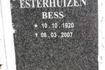 ESTERHUIZEN Bess 1920-2007
