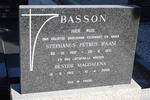 BASSON Stephanus Petrus 1912-1971 & Hester Magdalena 1915-2000