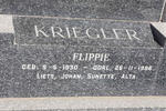 KRIEGLER Flippie 1930-1986
