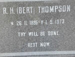 THOMPSON R.H. 1895-1973