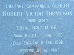 THOMPSON Robert Victor 1926-1986