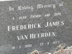 HEERDEN Frederick James, van 1909-1977