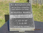 JAARSVELD Susanna Maria, van 1932-1997
