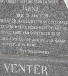 VENTER Jannie 1939-1959