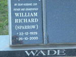 WADE William Richard 1929-2000