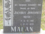 MALAN Jacobus Johannes 1919-1979