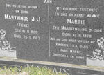 MARAIS Marthinus J.J. 1899-1983 & Martie MAARTENS 1906-1978