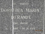 RANDT Dorathea Maria, du nee BOTHA 1896-1952