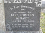 RANDT Gert Cornelius, du 1949-1965