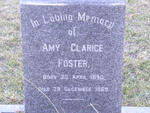 FOSTER Amy Clarice 1890-1969