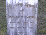 FOSTER Gerald P. 1915-1930