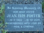 FOSTER Jean Iris 1923-2001