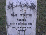 FOSTER Sam Webster 1880-1934