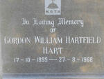 HART Gordon William Hartfield 1895-1968