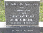 HECHTER Christiaan Carel Jacobus 1909-1985