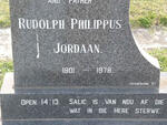 JORDAAN Rudolph Philippus 1901-1978